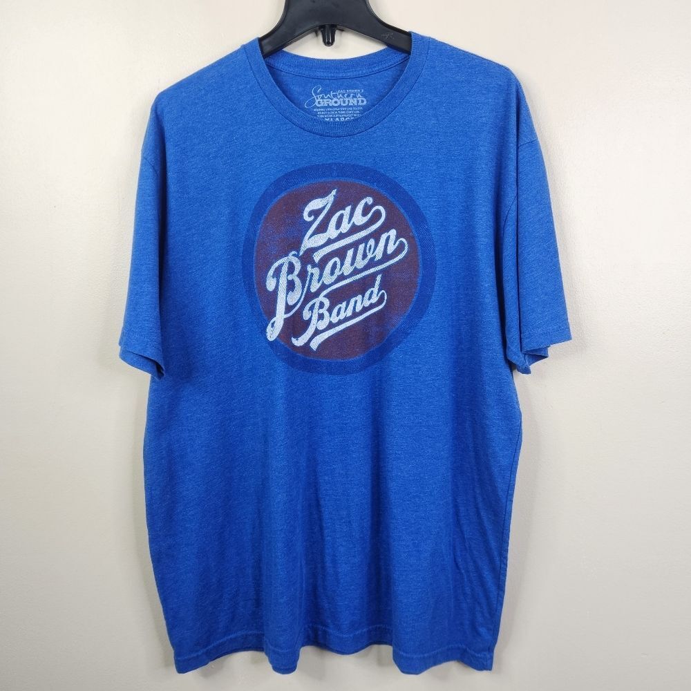 Zac Brown Band 2015 Jekyll + Hyde Tour Short Sleeve Double Sided Tee XL